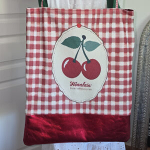 Totebag “ Le temps des cerises “