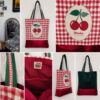 Totebag "Le temps des cerises"