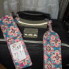 etiquette voyage fleurs boheme L'étiquette bagage